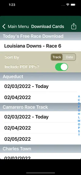 Game screenshot TrackMaster Pocket Handicapper hack