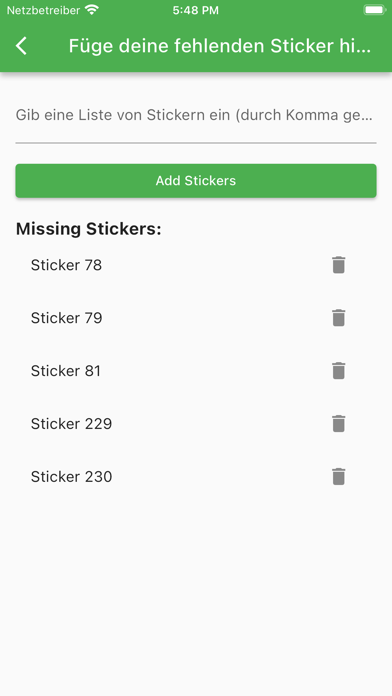 E93 Sticker Screenshot