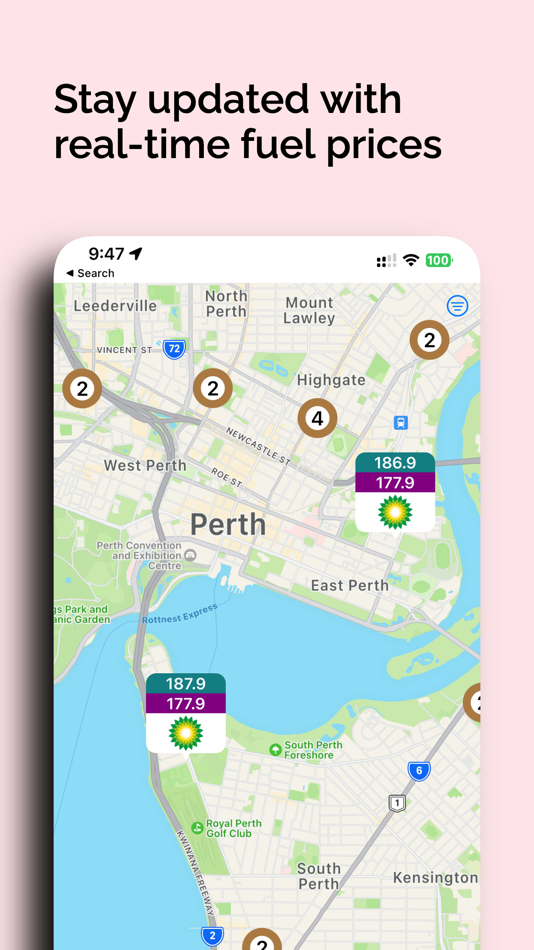 #3. Fuel Price Widget for Perth (iOS) 由: NUTPOS LIMITED