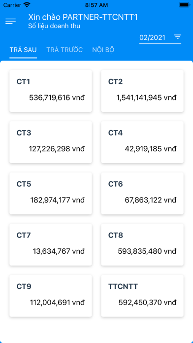 IT Revenue Screenshot