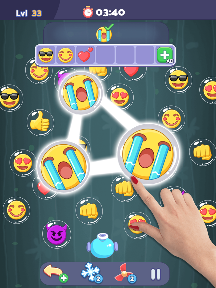 Emoji Bubble Match3