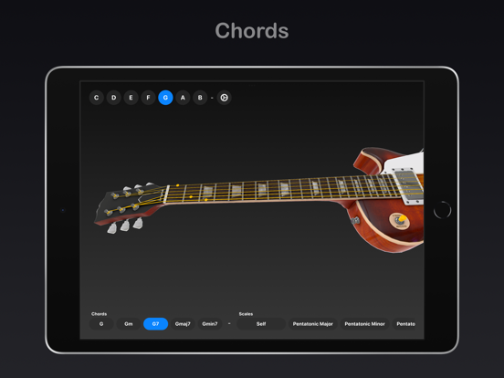 Guitar Chords, Tabs and Scales iPad app afbeelding 3