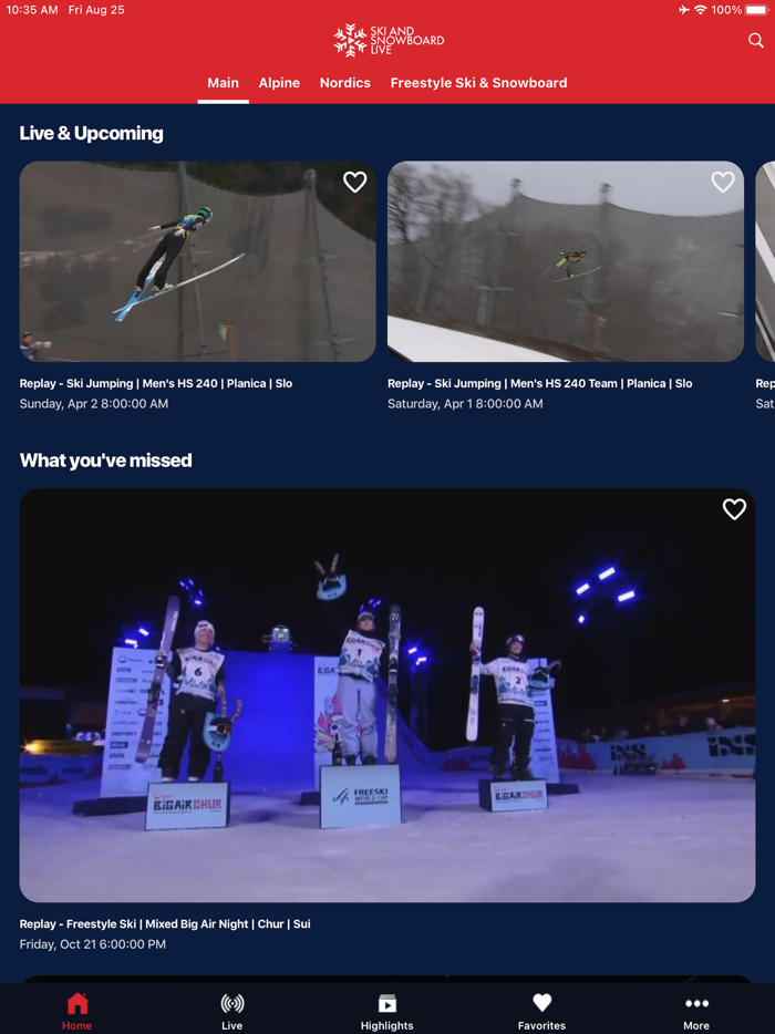 Ski and Snowboard Live