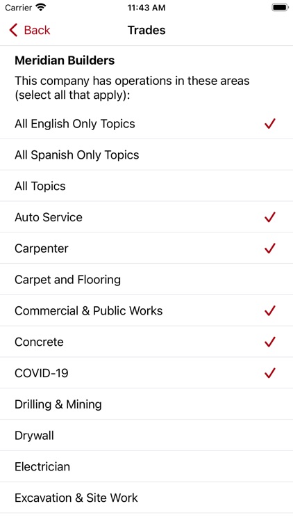 Safety Meeting App screenshot-6