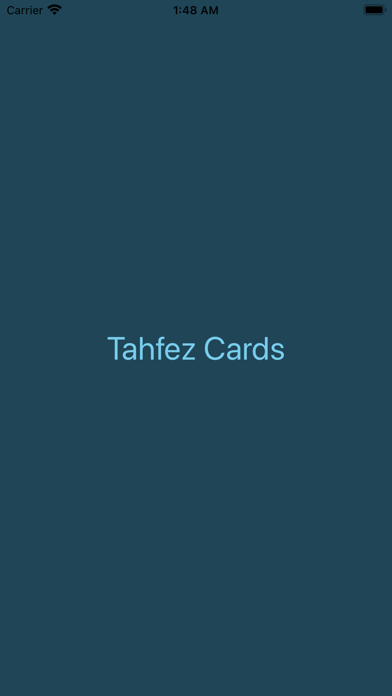 Tahfez Cards Screenshot