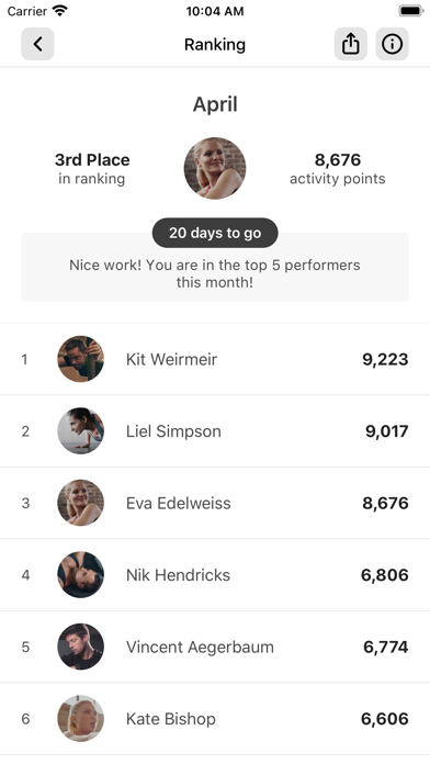 S&H Fitness Screenshot
