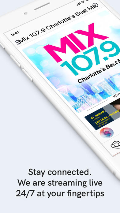 Mix 107.9 Charlotte's Best Mix Screenshot