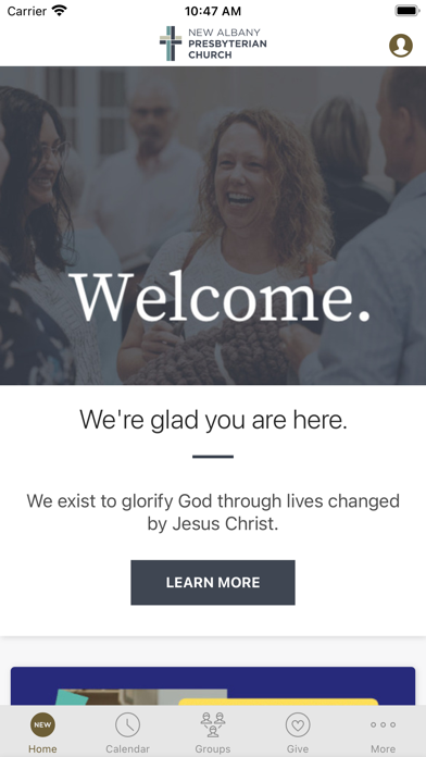 New Albany Presbyterian Church Screenshot