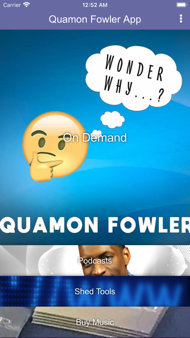 Quamon Fowler App Screenshot