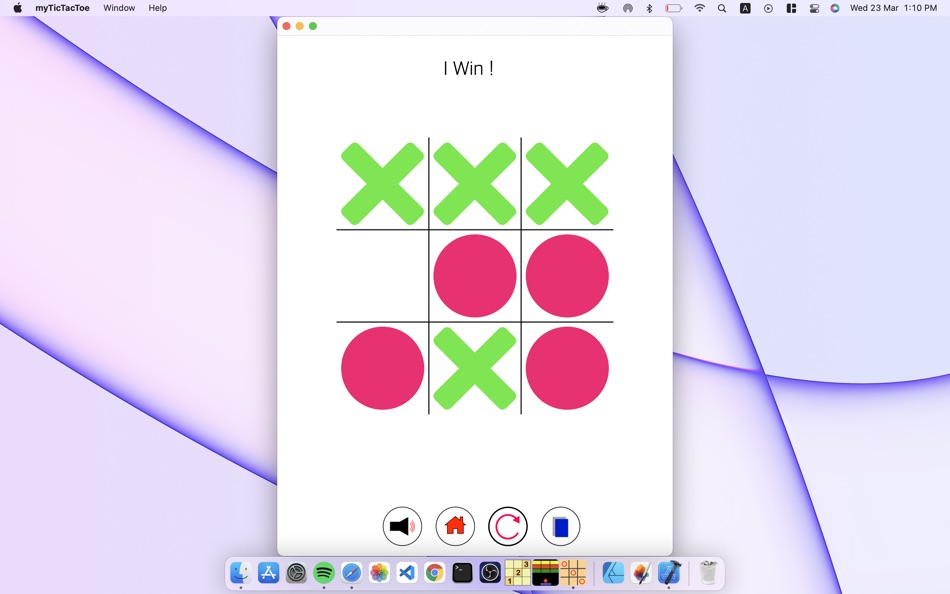 #3. myTicTacToe (macOS) 由: Farid Ahmad