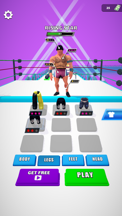 Wrestling Trivia Run! Screenshot