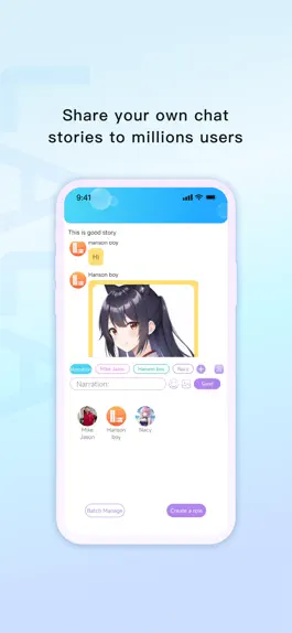 Game screenshot LalaNovel - Chat Stories apk