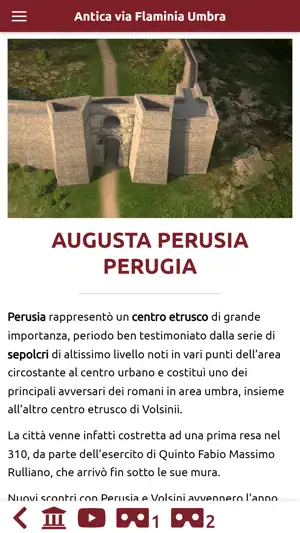 Antica Via Flaminia Umbra screenshot 3