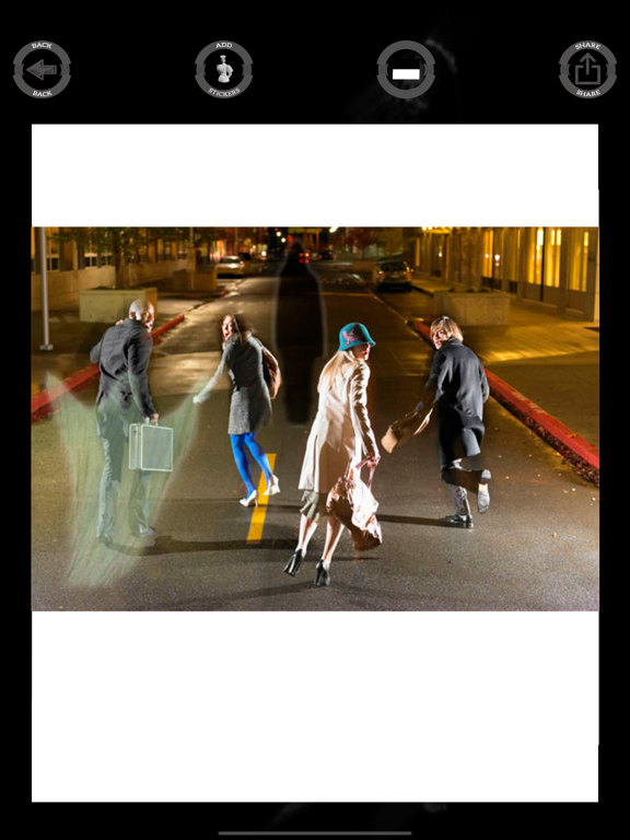 Ghosts - photo stickers iPad screenshot 5 - Photo & Video app