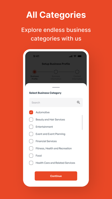 HappyMOB iPhone screenshot 4 - Business app