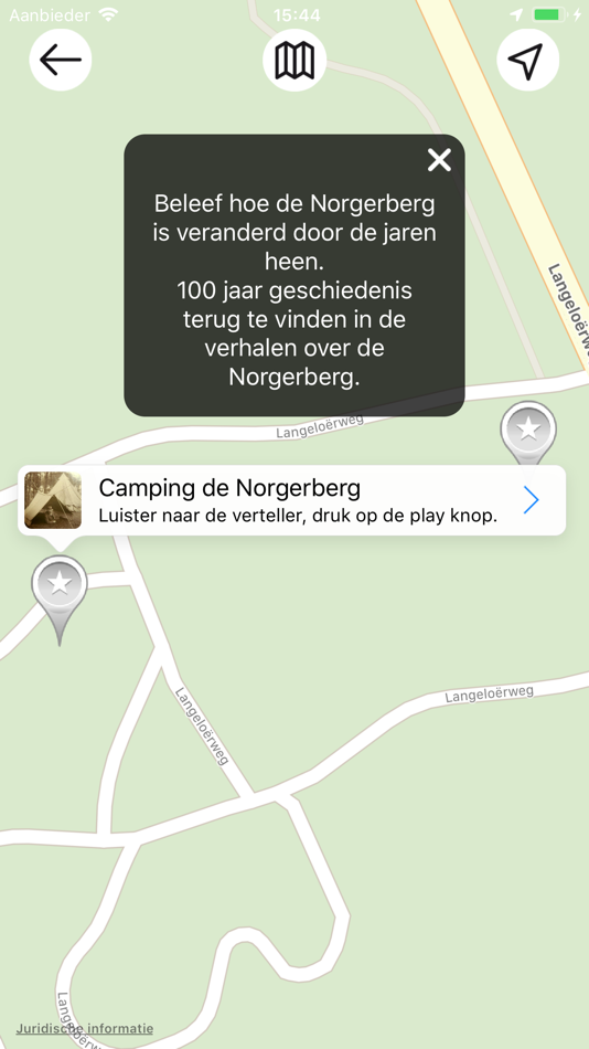 #3. Norgerberg beleef-app (iOS) 由: Geralt Ploegstra