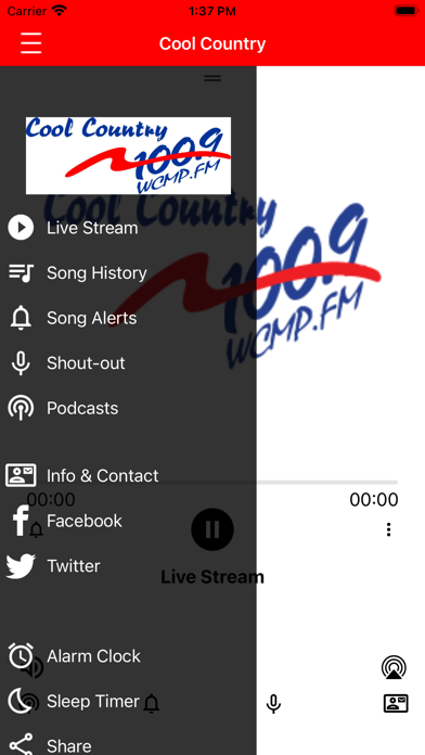 Cool Country WCMP-FM Screenshot