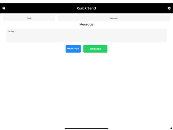 Screenshot #4 pour Quick Send for WhatsApp