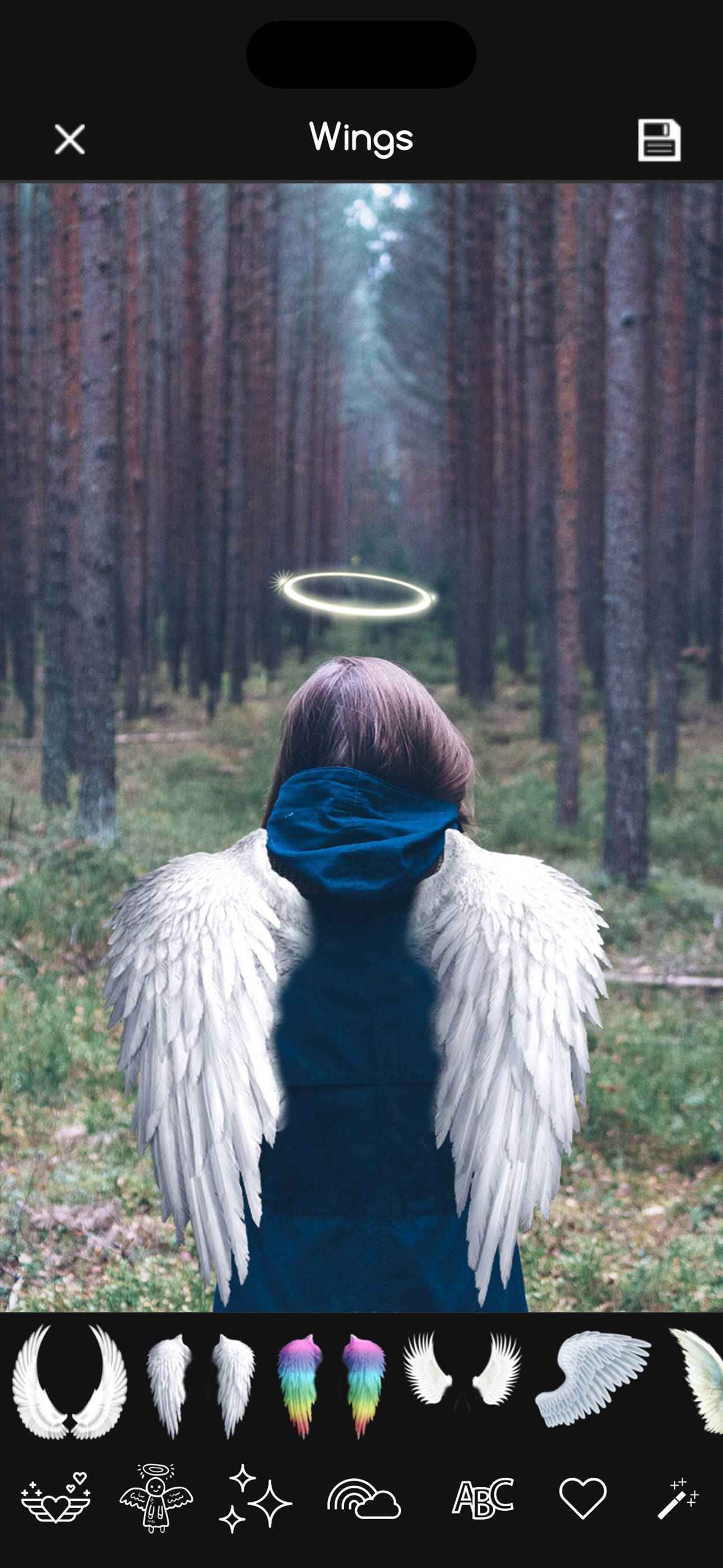 Angel Wings Photo Editor Maker