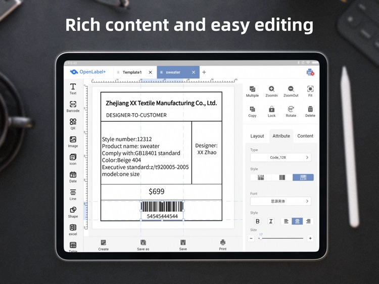 OpenLabel+ HD screenshot-4
