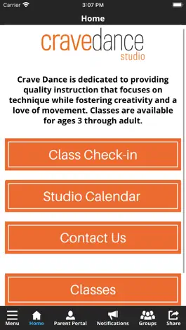 Game screenshot Crave Dance Studio apk