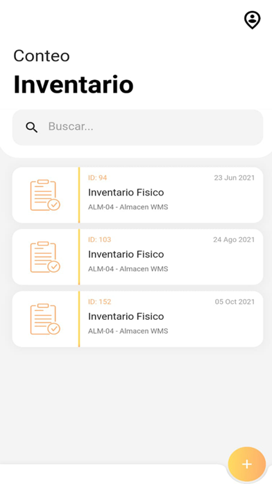 WMS Móvil Screenshot