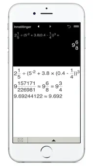 Brøk kalkulator med parenteser iphone bilder 3