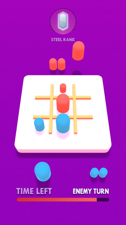 #6. Tic-Tac-Toe 3D! (iOS) 由: Dzianis Ziarnou