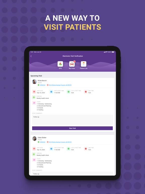 AxiaGram iPad screenshot 1 - Health & Fitness app