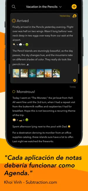 Agenda: Notas y calendario9+_4