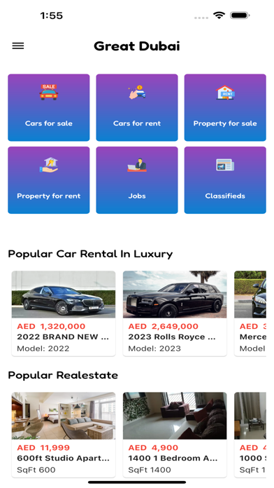 Great Dubai - Classifieds Screenshot