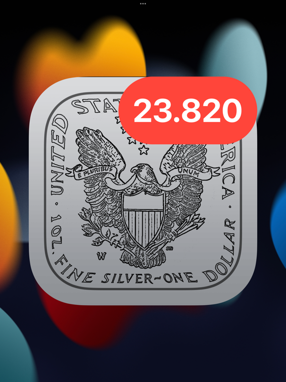 Screenshot #1 for Silver - Live Badge Price