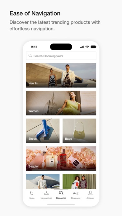 Bloomingdale’s Middle East Screenshot