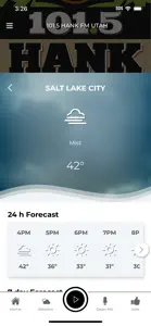 101.5 HANK FM UTAH screenshot #3 for iPhone