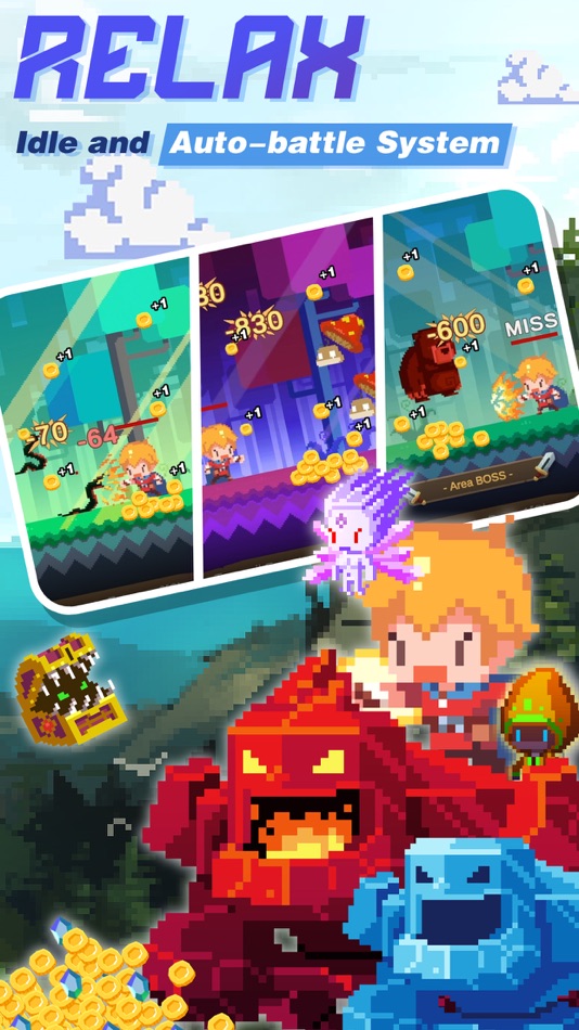 #3. Tiny Pixel Knight - Idle RPG (iOS) 由: LR Game