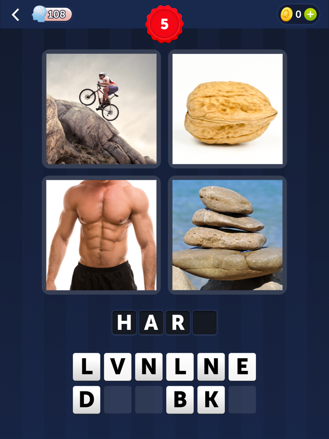 ‎4 Pics 1 Word Screenshot