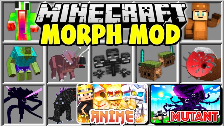 Morph Mod Addons for Minecraft