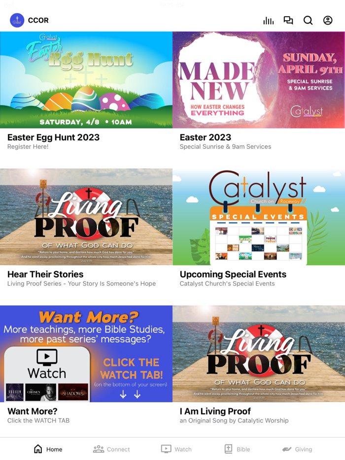 Catalyst Church on Raceway