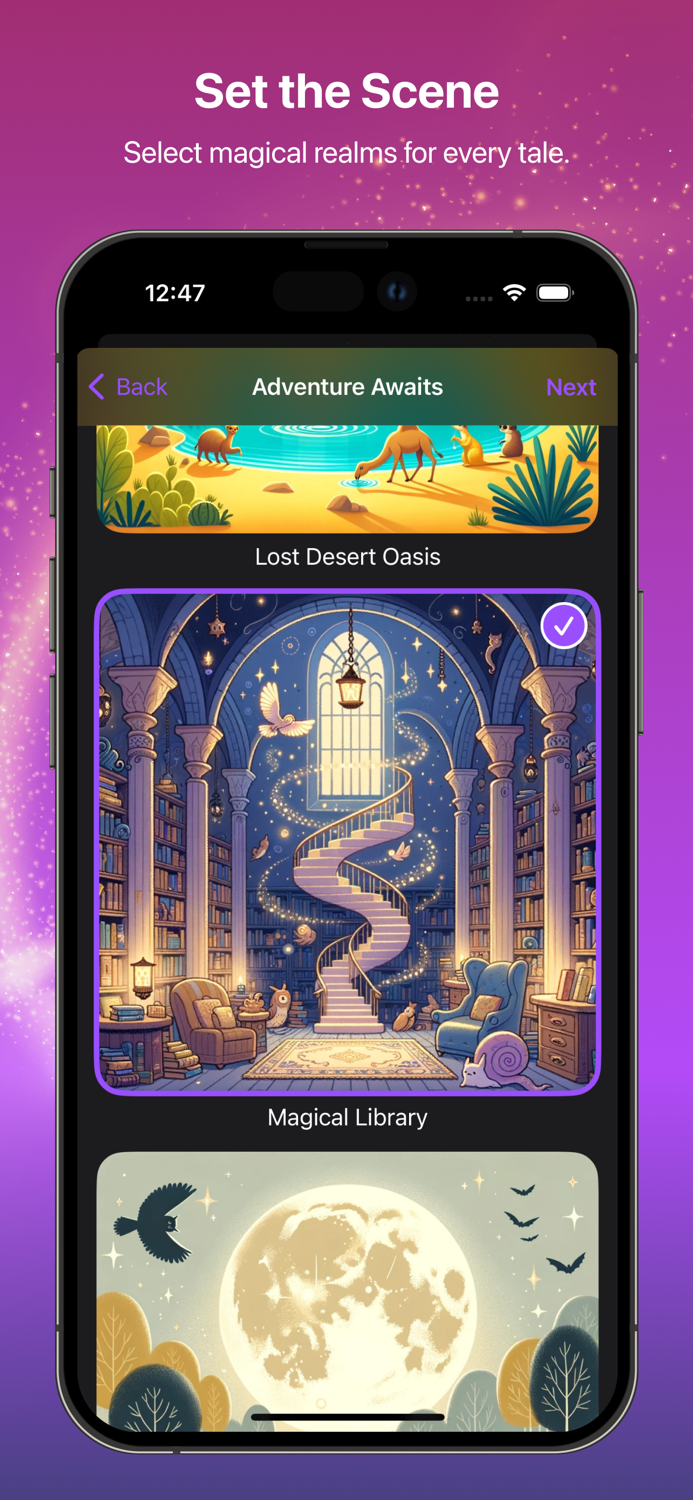 Snoozie AI Bedtime Stories