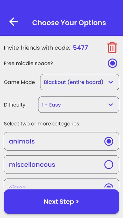 Travel Bingo - Scavenger Hunt Screenshot