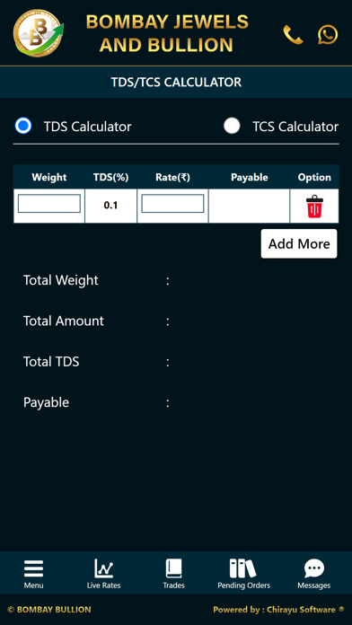 Bombay Bullion Metal Hub Screenshot