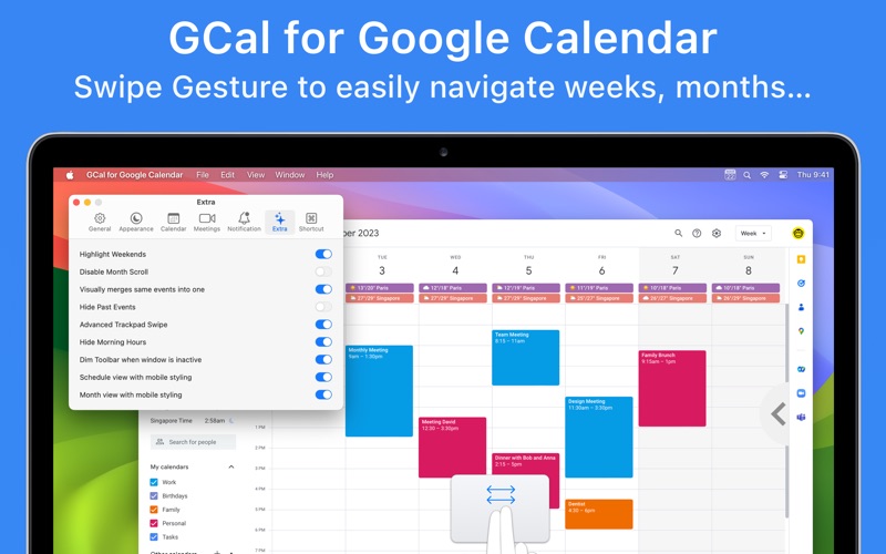 How to cancel & delete gcal for google calendar 3