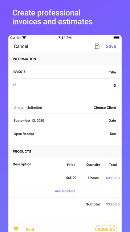 Invoice & Estimate with Alto screenshot-4