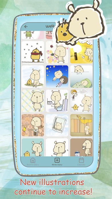 Boon's Diary - kawaii journal Screenshot