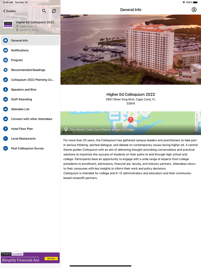 College Board Events