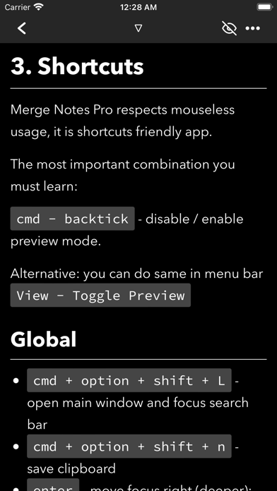 Screenshot #3 pour Merge Notes Pro
