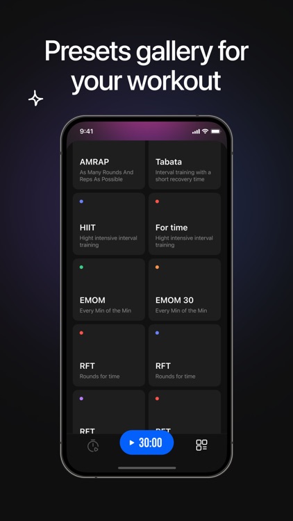 Interval workout timer, Tabata screenshot-4