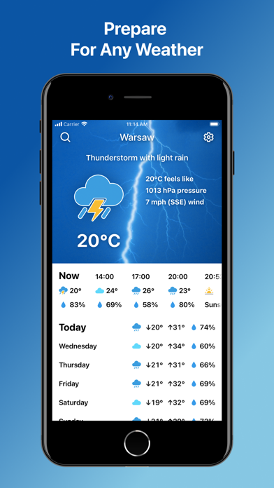 Weather - 天気予報アプリのおすすめ画像1