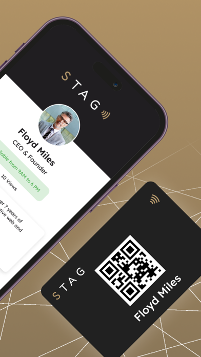 STAG - Digital Business Card Screenshot