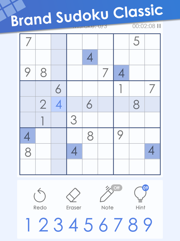 Sudoku: Sudoku Classicのおすすめ画像1